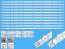 LED podsvit 707mm pro LCD TV Vestel 23582181 - sada 11 kusů