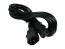 Napájecí kabel 3x1mm2 IEC C13/C14 3m 10A černý