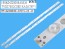 LED podsvit 595mm sada pro TV Sharp - 2 pásky, modely RF-AJ320E30-0701S-005 A3, 190K04J20008A0426
