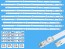 LED podsvit sada pro LG 47LN-V14AL - 10 pásků DLED TOTAL ARRAY 47"