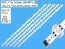 LED podsvit 715mm sada pro LG AGM76909501 - 5 kusů