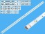 LED podsvit EDGE 410mm pro Samsung TV - sada 2 kusy