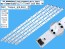 LED podsvit 670mm sada pro LG AGM76729101 - 5 pásků DLED Backlight SSC_Trident_60UK62