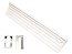 Keramický korýtkový infrazářič 250 W 245x60 mm