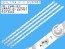 LED podsvit 650mm sada pro LCD panely Thomson a TCL - 4 kusy