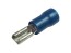 Krimpovací Faston konektor 2.8mm s modrou izolací - zásuvka