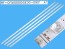 LED podsvit 970mm sada 4 kusy Vestel - RF-CF500005SE30-0901 A1