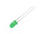 Zelená LED dioda 5mm, L-53GD, 5-32mcd, difuzní, 60°