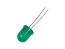 LED dioda zelená 10mm L-813GD*G 20-60mcd 20mA 2,2V difuzní