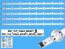 LED podsvícení 670mm sada pro LCD TV LG AGF30150701, 5 kusů