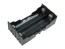 Pouzdro na baterie 2x 18650 s vývody pro plošný spoj