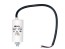 Rozběhový kondenzátor 6.3 uF 450V CBB60 SKL, 25cm kabel