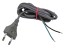 Napájecí kabel Flexo PVC 2 x 0.75mm2 1.75m šedý