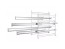 Teleskopické výsuvy do trouby 873774 HISENSE / GORENJE, sada 2ks