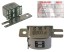 Hlava stereo reverzní 270 ohm RHEDF0088AFZZ pro kazetové magnetofony