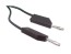 Měřicí šňůra banánek 10A ML100 HIRSCHMANN 934062100 - černá