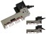 Dvoupolohový přepínač radiomagnetofonu ALPS 6 sekcí 2x12 pin