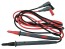 Měřicí šňůry banánek PeakTech TKS4 1000V/10A CAT III, délka 120cm, sada 2ks