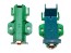 Uhlíkové kartáče do motoru 4,95 x 12,35 x 33 mm s držákem - pár
