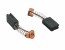 Uhlíky Parkside 2ks pro POF 1200 C2, 5,9 x 10,9 x 16,2 mm