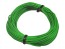 Drát Cu 0.5 mm s PVC izolací, zelený, 10m