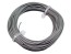 Drát měděný 0.5 mm, 0.22 mm2, PVC izolace, šedý, 10m