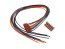 PS 25/8W Konektor 90° 8PIN s kabelem 25cm a platinovými kontakty