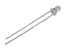 LED dioda teplá bílá 3mm LL-304WC4B-W6-3PD, 8000mcd, 30°