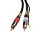 HiFi Audio Kabel 2xCINCH / 2xCINCH 5m se zemnícím vodičem