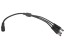 Rozbočovací Y kabel 5.5 x 2.1mm, 1x zásuvka, 3x zástčka