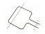 Topné těleso trouby, horní 481225998473 WHIRLPOOL / INDESIT, náhrada