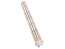 Topné těleso keramické 2000 W 6 článků, 380 mm