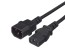 PremiumCord Napájecí prodlužovací kabel 2m s IEC 320 C13/C14