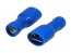 Krimpovací Faston konektor 6,3mm, modrý