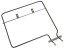 Topné těleso 1100 W horní, bez grilu, sporák Beko, 230 V, l = 320 x 340 mm