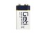 9V Alkalická Baterie Geti 6F22 / 6LR61