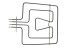 Topné těleso trouby Bosch / Siemens 00776188 2700W, náhrada
