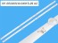 LED podsvit 531mm sada CHIQ celkem 2 kusy / LED Backlight 530mm RF-BS320S30-0401S-29 A2  sada pro 32" panel (2 pásky)