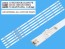 LED podsvit 858mm sada Philips celkem  pásků / 8 D-LED Backlight 830mm – 705TLB43B33LBH07E / 996592001055 / 210BZ08D0B33LBH07E / LBM430M0801-EU-1