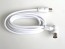 Kabel antenní - účastnická šňůra - 1.5m - bílý rovný / úhlový