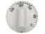 Knoflík termostatu trouby bílý, sporák Gorenje, 523073, 532886
