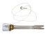 Topné těleso 2000W 230V s termostatem G 6/4" nerez