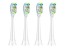 Náhradní hlavice Philips Sonicare Plaque NK17, 4 ks, bílá