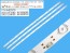 LED podsvit 806mm GK430M10 celkem 3 pásky / LED Backlight 12 D-LED  DGKK43D12-ZC42AG-11D / 303GK430008D