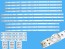 LED podsvit sada vestel RF-CF650015 celkem 10 pásků / D-LED backlight 65" 30114968 + 30114969 + 30114971
